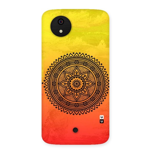 Beautiful Circle Art Back Case for Micromax Canvas A1