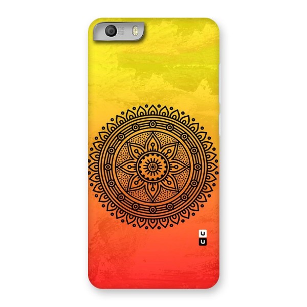 Beautiful Circle Art Back Case for Micromax Canvas Knight 2
