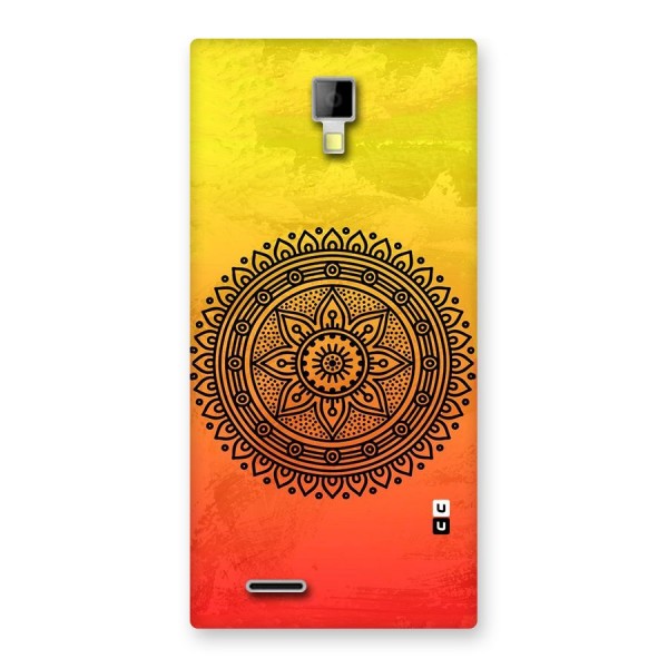 Beautiful Circle Art Back Case for Micromax Canvas Xpress A99