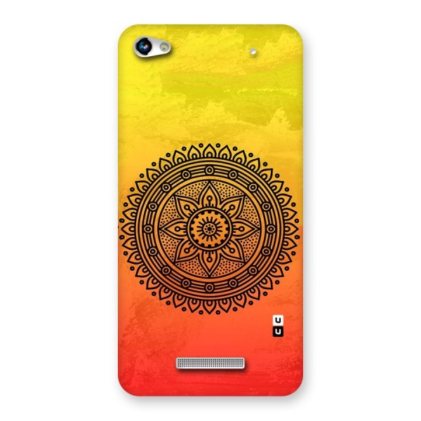 Beautiful Circle Art Back Case for Micromax Hue 2