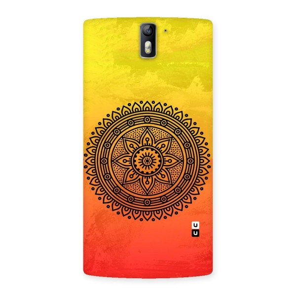 Beautiful Circle Art Back Case for One Plus One