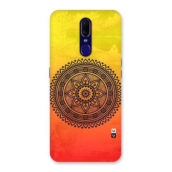 Beautiful Circle Art Back Case for Oppo A9