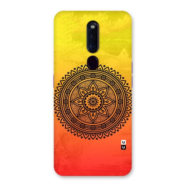 Beautiful Circle Art Back Case for Oppo F11 Pro