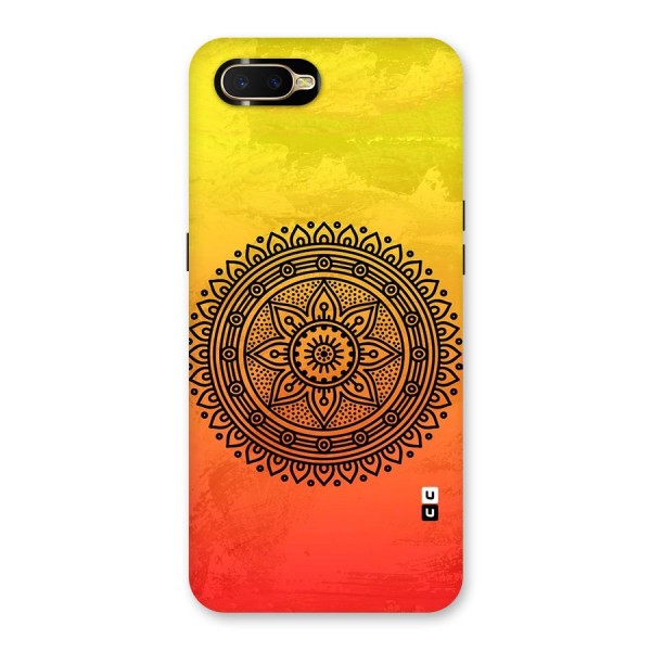 Beautiful Circle Art Back Case for Oppo K1
