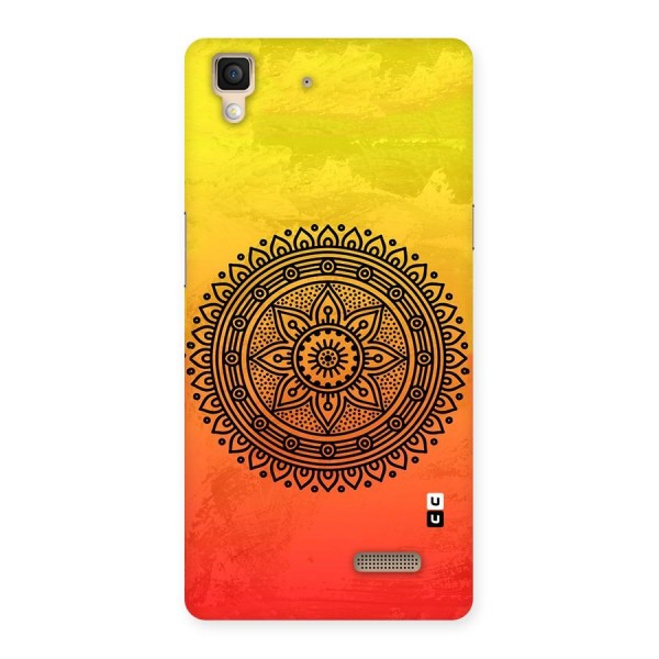 Beautiful Circle Art Back Case for Oppo R7
