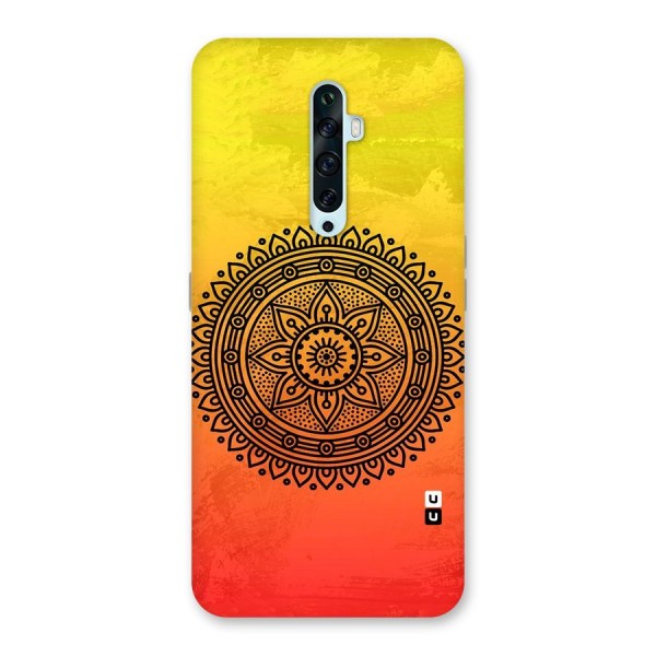 Beautiful Circle Art Back Case for Oppo Reno2 F