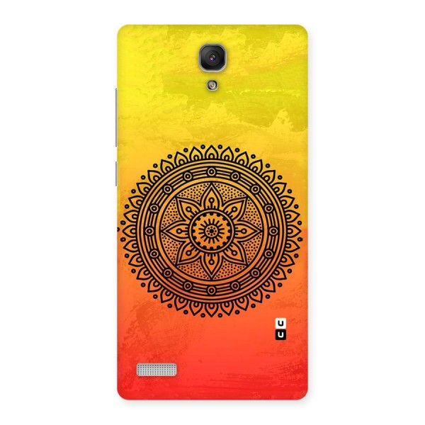 Beautiful Circle Art Back Case for Redmi Note