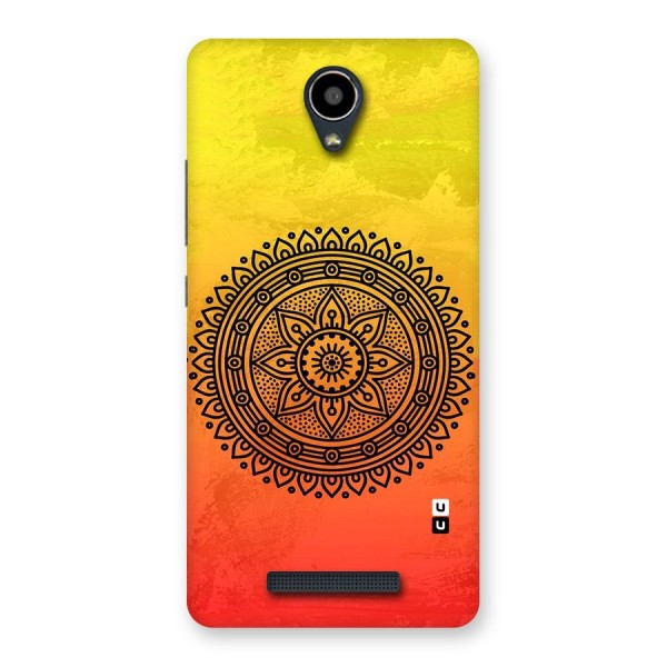 Beautiful Circle Art Back Case for Redmi Note 2