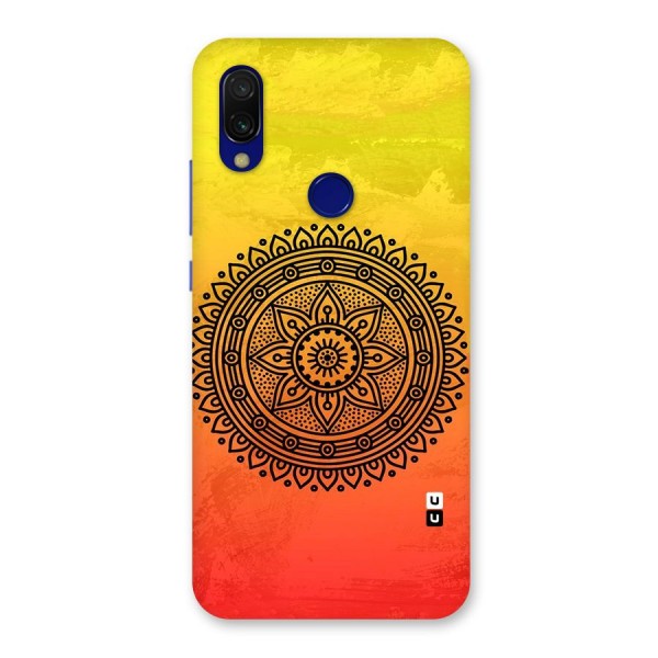 Beautiful Circle Art Back Case for Redmi Y3