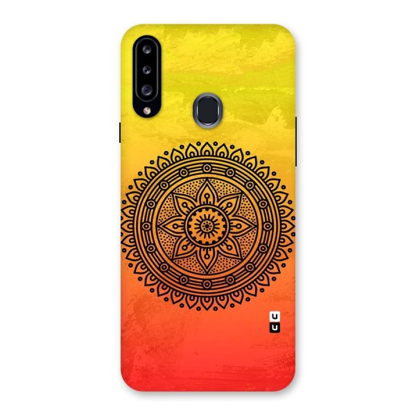 Beautiful Circle Art Back Case for Samsung Galaxy A20s