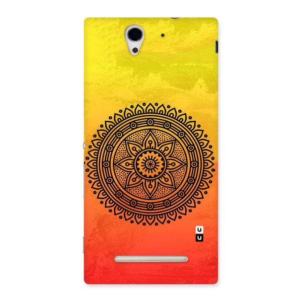 Beautiful Circle Art Back Case for Sony Xperia C3