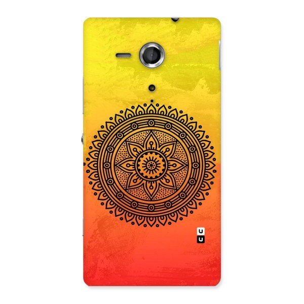 Beautiful Circle Art Back Case for Sony Xperia SP