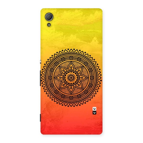 Beautiful Circle Art Back Case for Xperia Z4