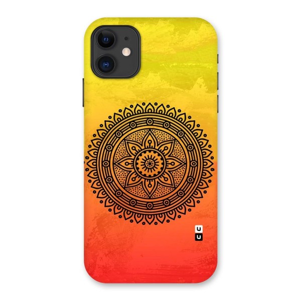 Beautiful Circle Art Back Case for iPhone 11