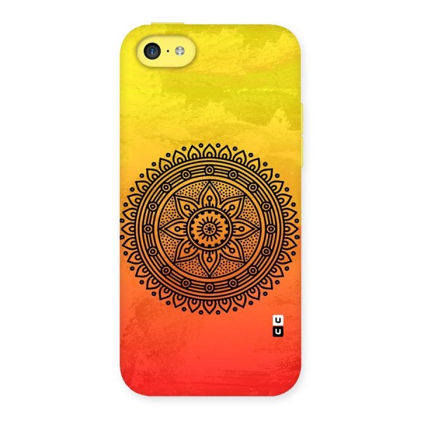 Beautiful Circle Art Back Case for iPhone 5C