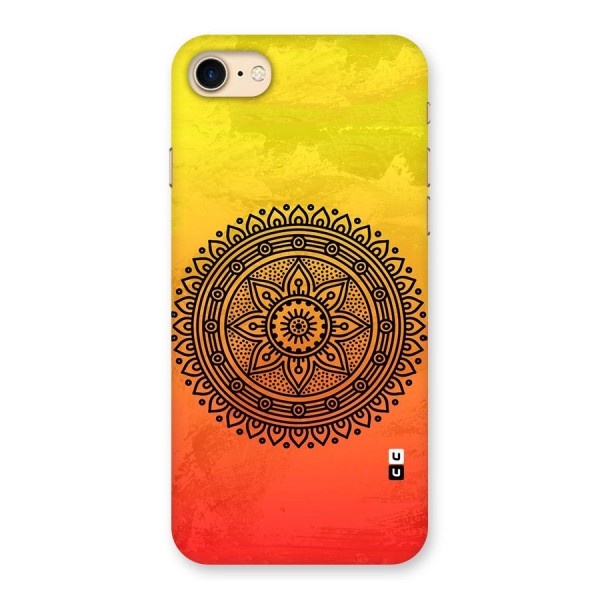 Beautiful Circle Art Back Case for iPhone 7