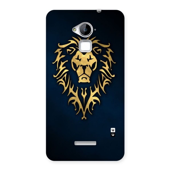 Beautiful Golden Lion Design Back Case for Coolpad Note 3
