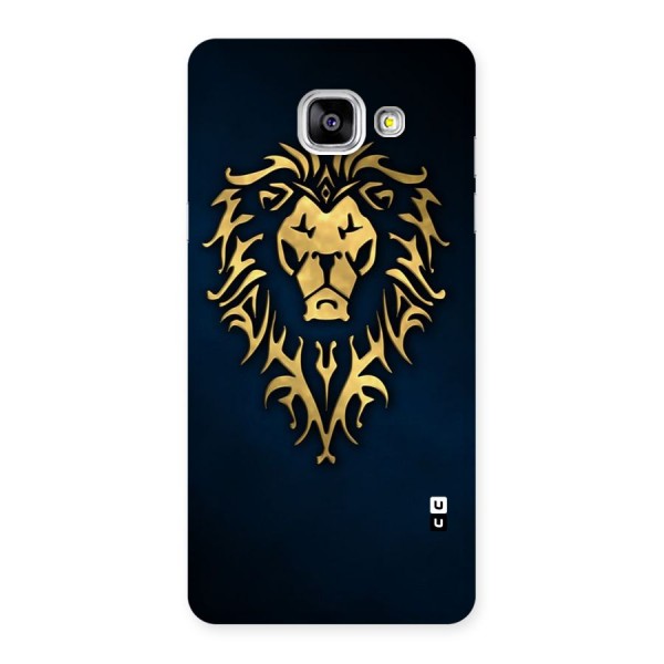 Beautiful Golden Lion Design Back Case for Galaxy A5 2016