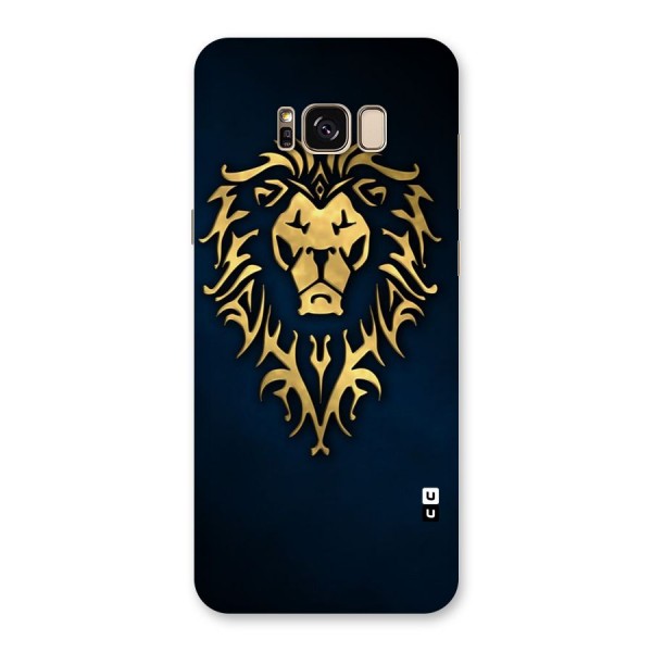 Beautiful Golden Lion Design Back Case for Galaxy S8 Plus