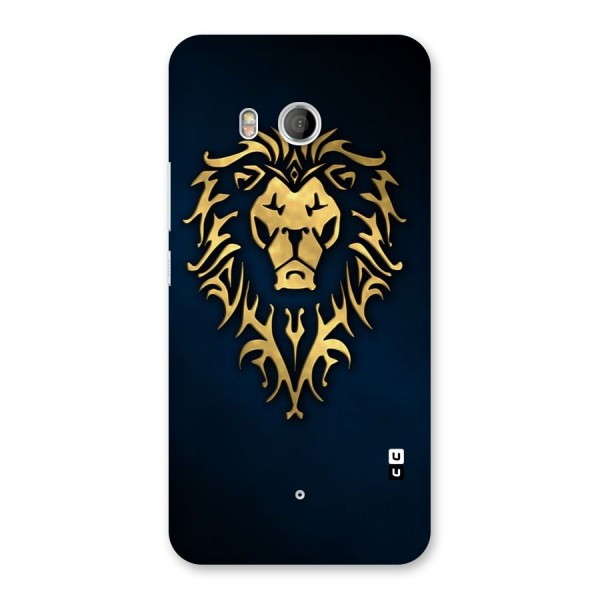 Beautiful Golden Lion Design Back Case for HTC U11