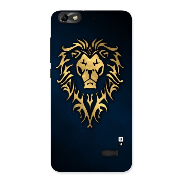 Beautiful Golden Lion Design Back Case for Honor 4C