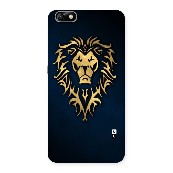 Beautiful Golden Lion Design Back Case for Honor 4X