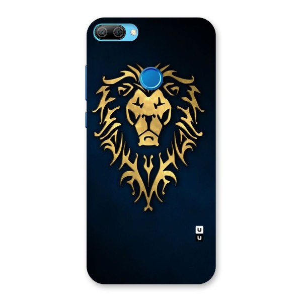 Beautiful Golden Lion Design Back Case for Honor 9N