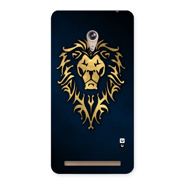 Beautiful Golden Lion Design Back Case for Zenfone 6
