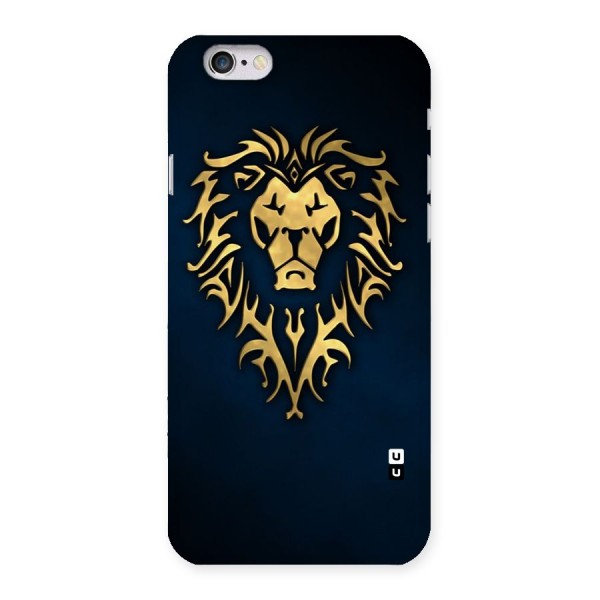 Beautiful Golden Lion Design Back Case for iPhone 6 6S