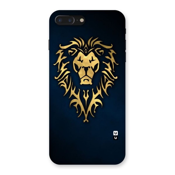 Beautiful Golden Lion Design Back Case for iPhone 7 Plus