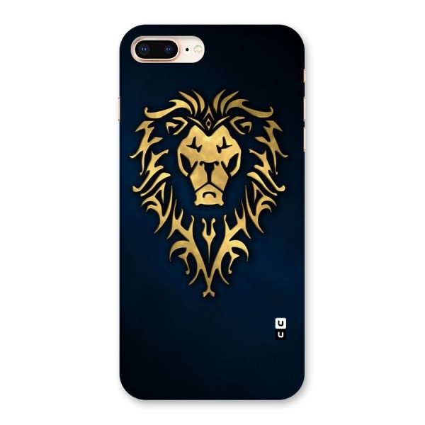 Beautiful Golden Lion Design Back Case for iPhone 8 Plus