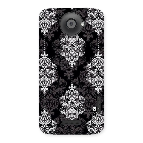 Beautiful Grey Pattern Back Case for HTC One X