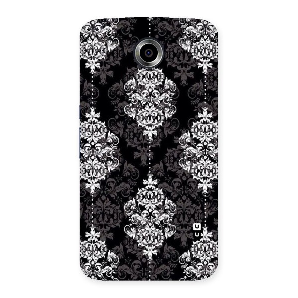 Beautiful Grey Pattern Back Case for Nexsus 6