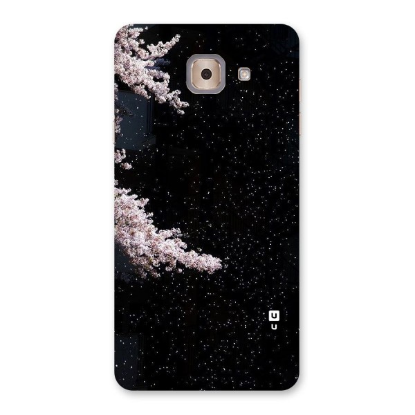 Beautiful Night Sky Flowers Back Case for Galaxy J7 Max