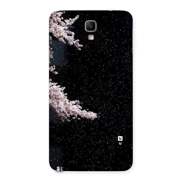 Beautiful Night Sky Flowers Back Case for Galaxy Note 3 Neo