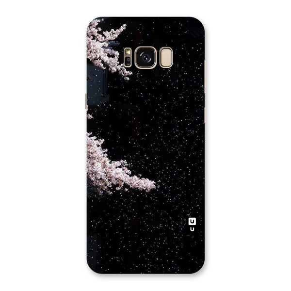 Beautiful Night Sky Flowers Back Case for Galaxy S8 Plus
