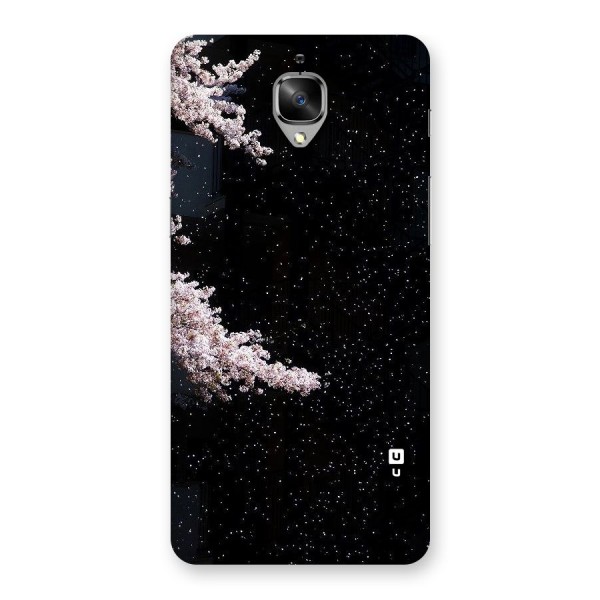 Beautiful Night Sky Flowers Back Case for OnePlus 3T
