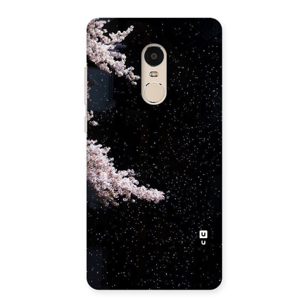 Beautiful Night Sky Flowers Back Case for Xiaomi Redmi Note 4