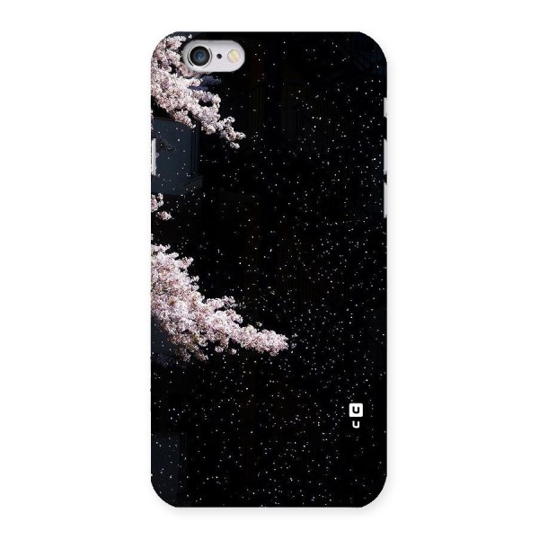 Beautiful Night Sky Flowers Back Case for iPhone 6 6S