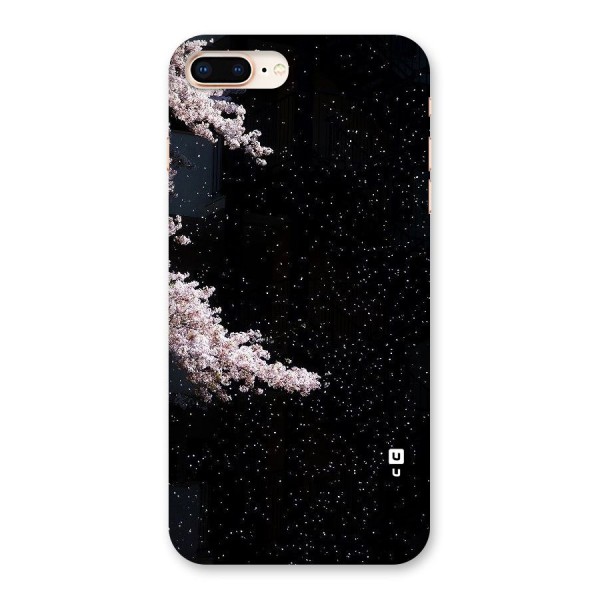 Beautiful Night Sky Flowers Back Case for iPhone 8 Plus