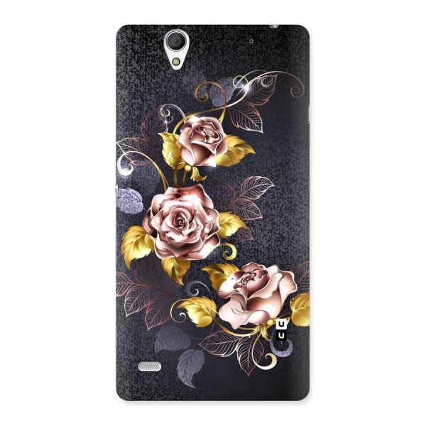 Beautiful Old Floral Design Back Case for Sony Xperia C4