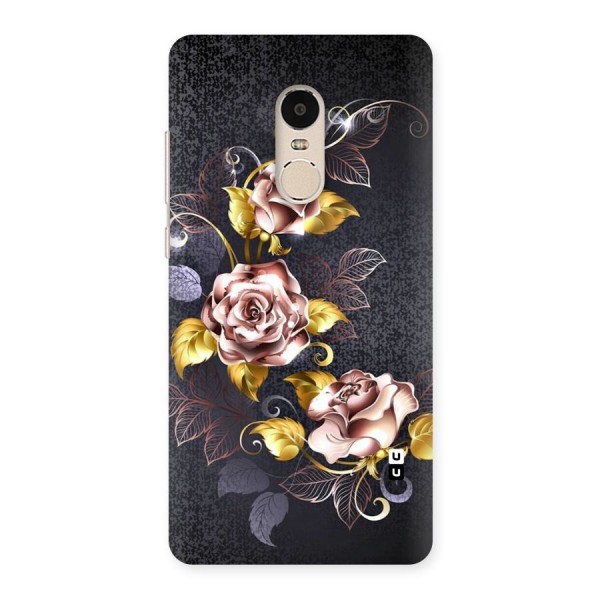 Beautiful Old Floral Design Back Case for Xiaomi Redmi Note 4