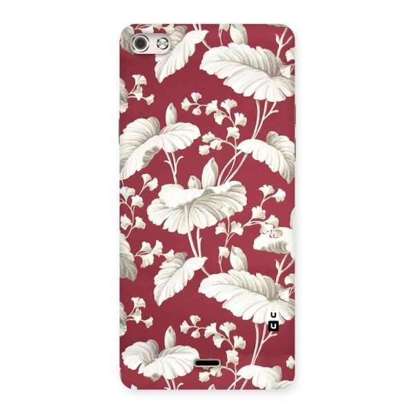 Beautiful Petals Back Case for Micromax Canvas Silver 5