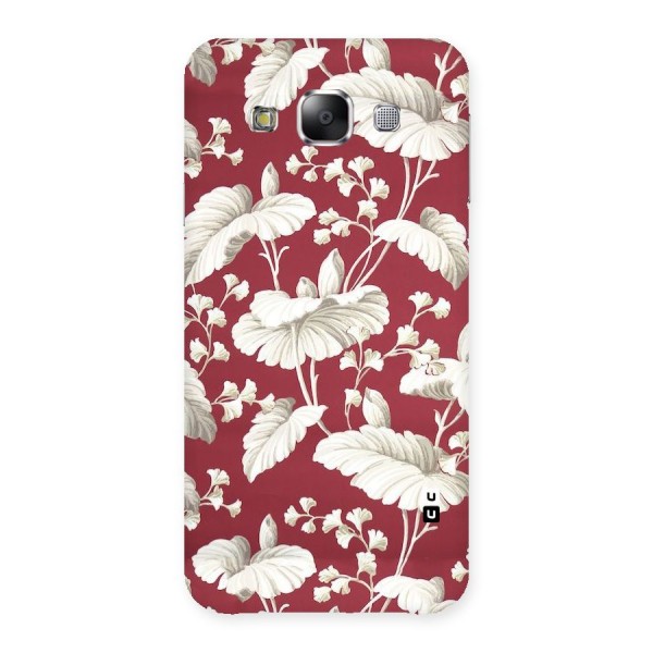 Beautiful Petals Back Case for Samsung Galaxy E5