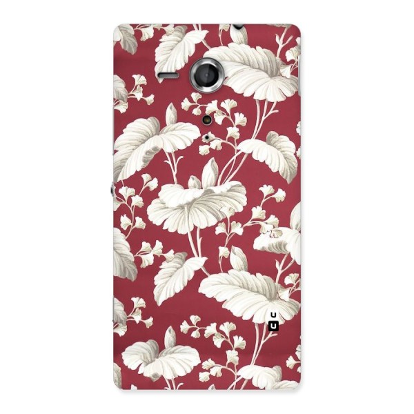 Beautiful Petals Back Case for Sony Xperia SP