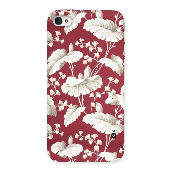 Beautiful Petals Back Case for iPhone 4 4s
