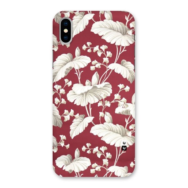 Beautiful Petals Back Case for iPhone X