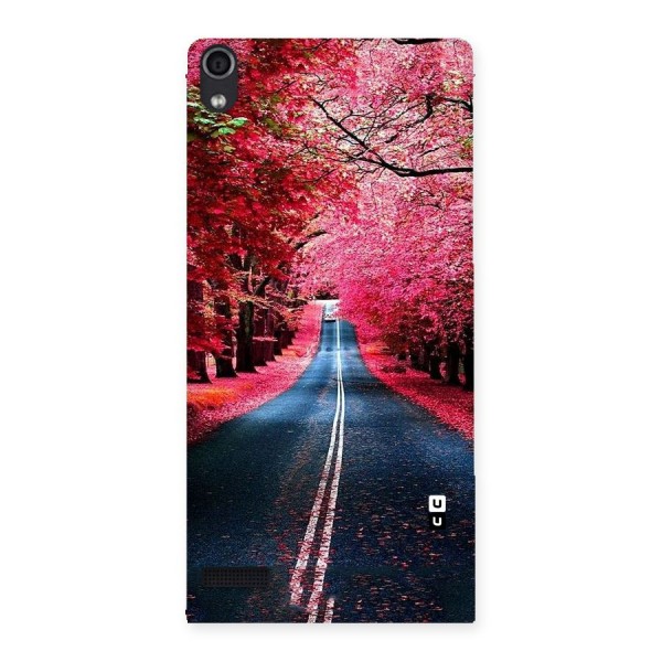 Beautiful Red Trees Back Case for Ascend P6