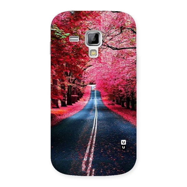 Beautiful Red Trees Back Case for Galaxy S Duos