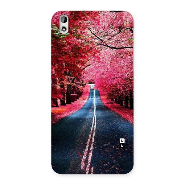 Beautiful Red Trees Back Case for HTC Desire 816g